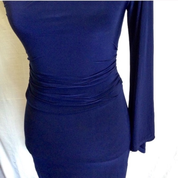 B. Darlin One Shoulder Bell Sleeve Dress - Picture 2 of 4